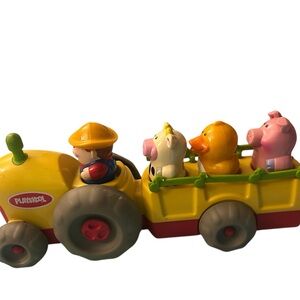 Playskool Fun Tunes Tractor Old MacDonald Had A Farm Musical Toy 2002